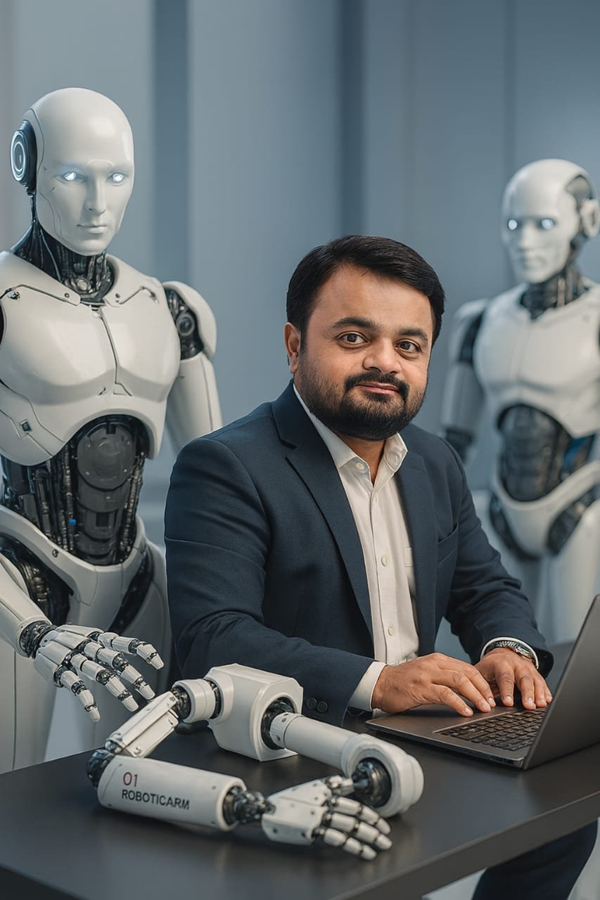 Vishwajeet Ghumare - Founder of RobotTorch